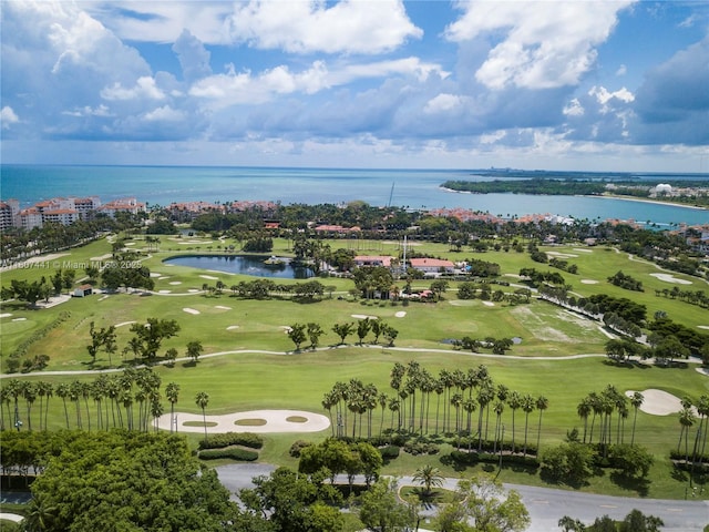 5235 Fisher Island Dr Unit 5235, Miami Beach, FL 33109 - drone / aerial view of a large body of water and a golf club