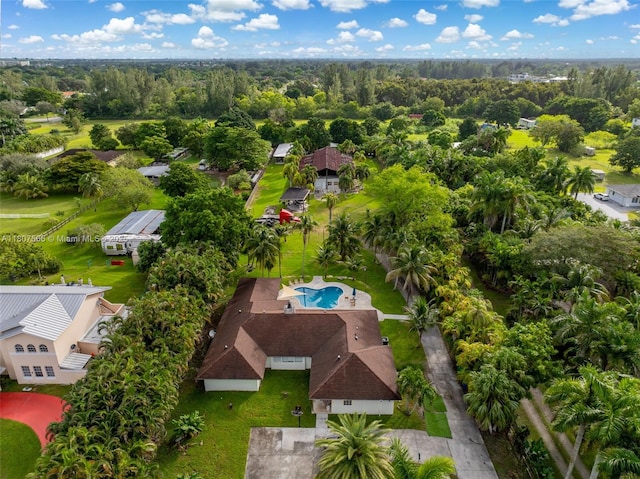 5310 SW 172nd Ave, Southwest Ranches, FL 33331 - drone / aerial view of a pool area