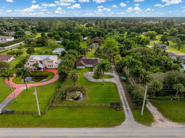 5310 SW 172nd Ave, Southwest Ranches, FL 33331 - aerial view of residential area with a tree filled landscape