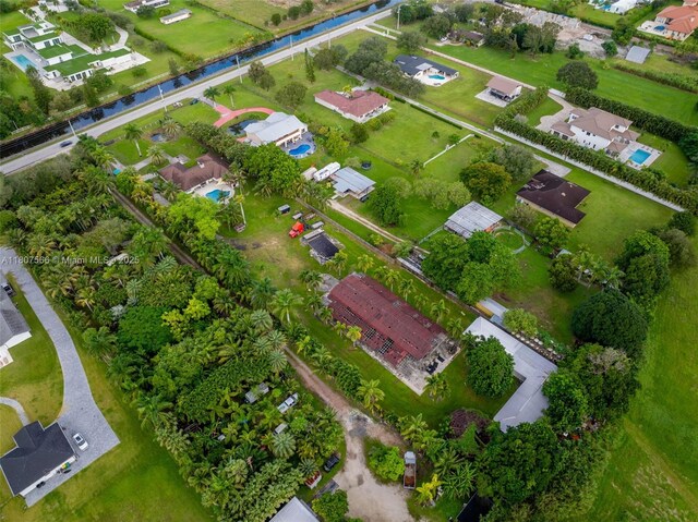 5310 SW 172nd Ave, Southwest Ranches, FL 33331 - aerial overview of property's location with nearby suburban area