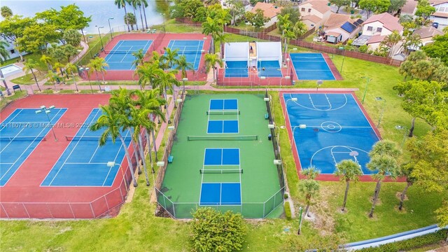 17320 NW 66th Pl, Hialeah, FL 33015 - bird's eye view