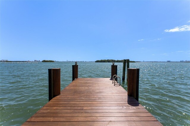 5725 N Bayshore Dr, Miami, FL 33137 - dock featuring a water view