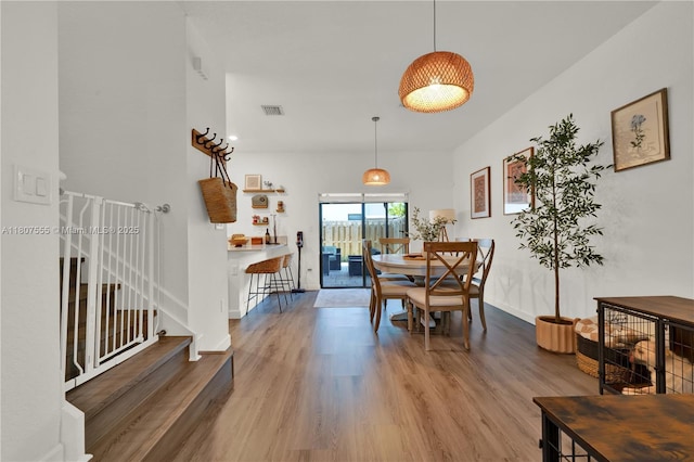 12982 SW 232nd Ln, Miami, FL 33170 - dining room featuring wood finished floors and baseboards