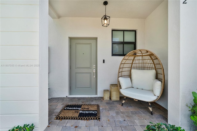 12982 SW 232nd Ln, Miami, FL 33170 - view of exterior entry featuring stucco siding