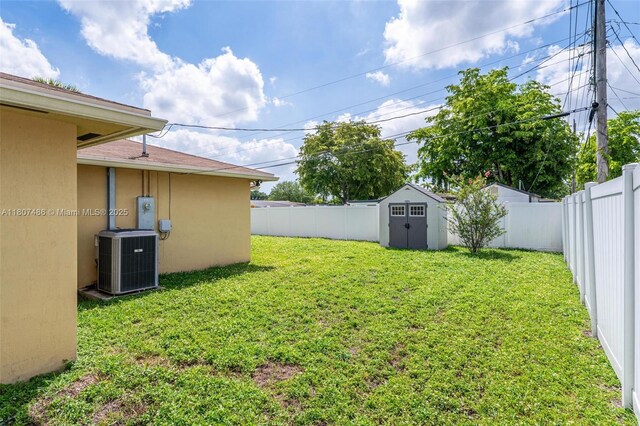1402 E River Dr, Margate, FL 33063 - view of yard with central air condition unit