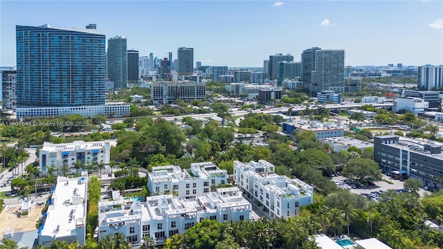 455 NE 39th St Unit 102, Miami, FL 33137 - drone / aerial view of skyline