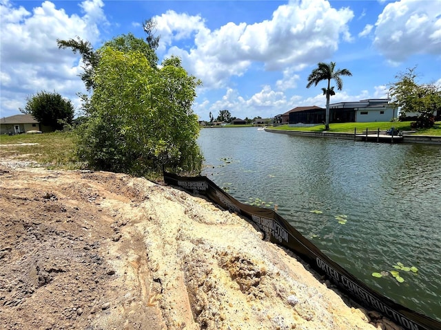 520 SW 28th St, Cape Coral, FL 33914 - water view featuring nearby suburban area