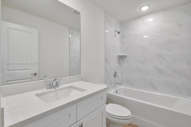 520 SW 28th St, Cape Coral, FL 33914 - full bath with vanity and  shower combination