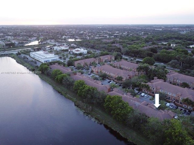 12154 SW 27th St Unit 1102, Miramar, FL 33025 - aerial view of property's location with a large body of water