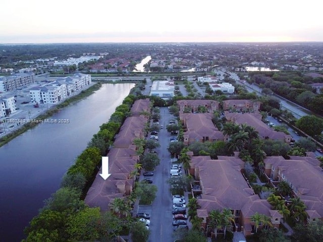 12154 SW 27th St Unit 1102, Miramar, FL 33025 - drone / aerial view of a nearby body of water
