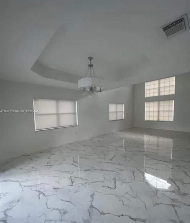 16461 SW 100th Ter, Miami, FL 33196 - unfurnished room with marble tiled floors