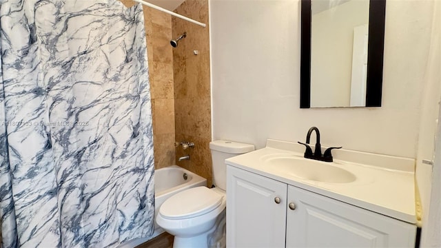 11195 SW 1st St Unit 319, Sweetwater, FL 33174 - full bathroom with toilet, vanity, and shower / tub combo
