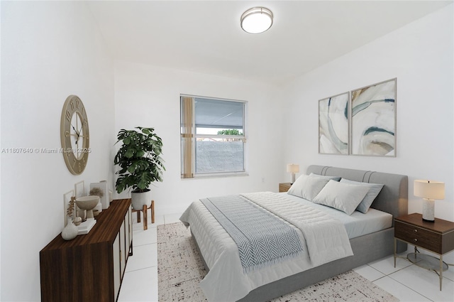 9021 NW 121st Ter Unit 85, Hialeah Gardens, FL 33018 - bedroom featuring light tile patterned floors