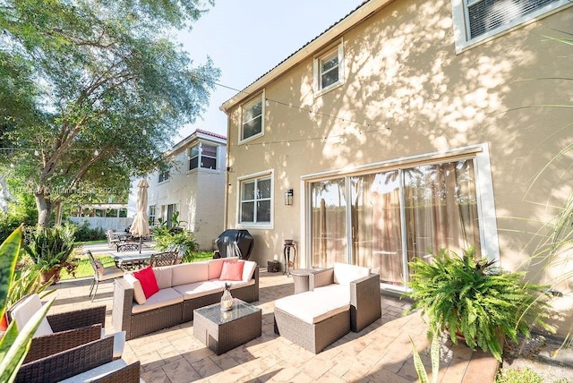 4832 SW 159th Ave, Miramar, FL 33027 - view of patio with outdoor lounge area