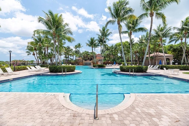 4832 SW 159th Ave, Miramar, FL 33027 - community pool featuring a patio area