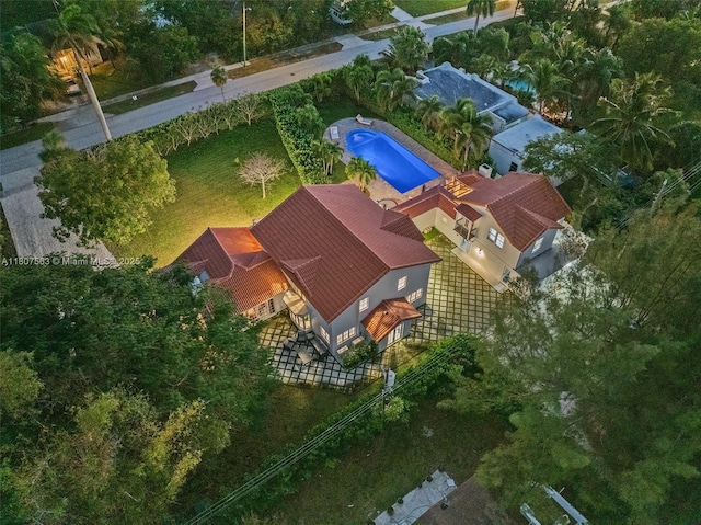 321 SW 1st Ave, Boynton Beach, FL 33435 - aerial view of property and surrounding area with a pool area