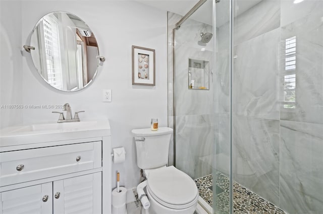 321 SW 1st Ave, Boynton Beach, FL 33435 - bathroom with vanity and a marble finish shower