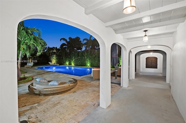 321 SW 1st Ave, Boynton Beach, FL 33435 - outdoor pool featuring a patio