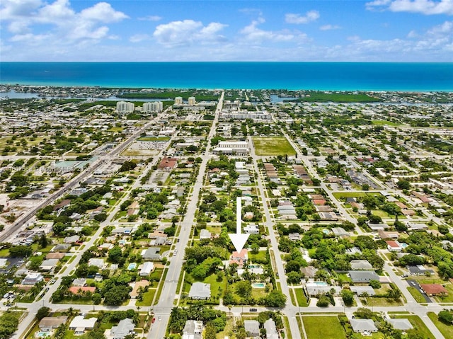 321 SW 1st Ave, Boynton Beach, FL 33435 - aerial view of property's location with a nearby body of water