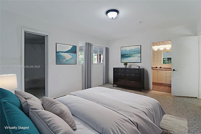 17535 SW 91st Ave, Palmetto Bay, FL 33157 - bedroom with multiple windows and ensuite bathroom