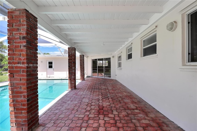 17535 SW 91st Ave, Palmetto Bay, FL 33157 - view of patio featuring an outdoor pool