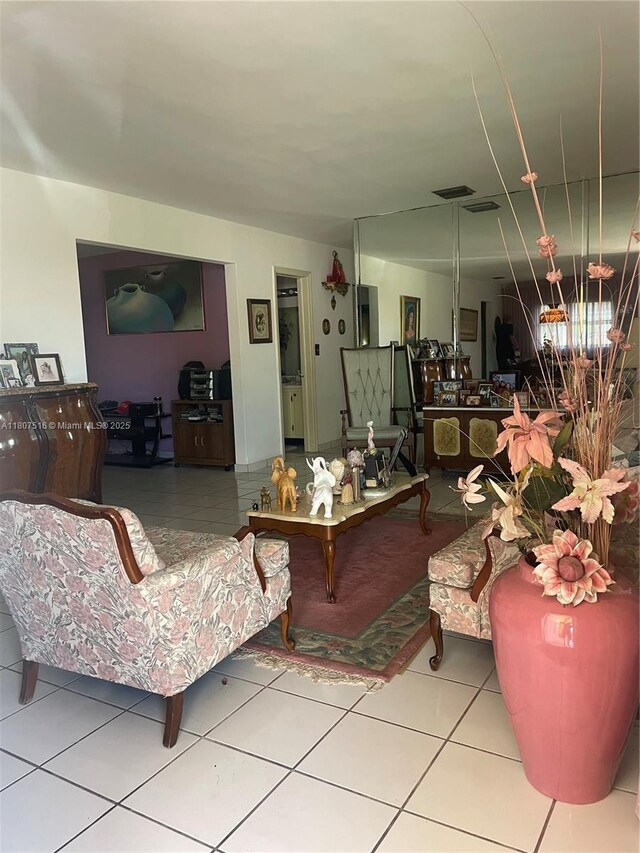 11753 SW 32nd St, Miami, FL 33175 - living room with tile patterned flooring