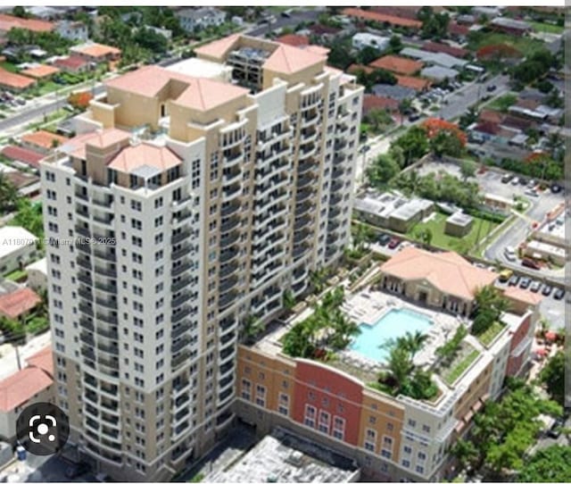 3232 SW 22nd Ter Unit 1003, Miami, FL 33145 - drone / aerial view of a pool area