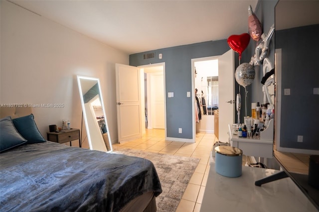 2101 Atlantic Shores Blvd Unit 120, Hallandale Beach, FL 33009 - bedroom featuring light tile patterned floors
