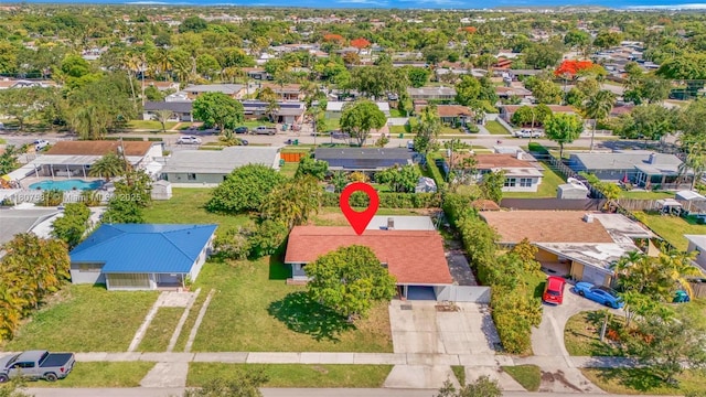 9710 Haitian Dr, Cutler Bay, FL 33189 - aerial view of residential area