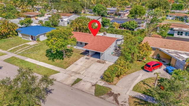 9710 Haitian Dr, Cutler Bay, FL 33189 - aerial perspective of suburban area