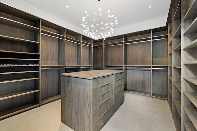 1379 N Venetian Way, Miami, FL 33139 - walk in closet featuring a chandelier