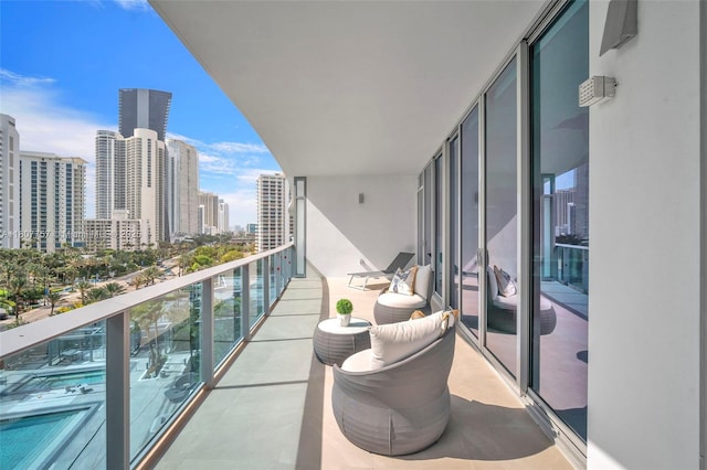 17550 Collins Ave Unit 704, Sunny Isles Beach, FL 33160 - balcony with a city view