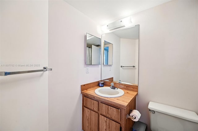 2391 NW 89th Dr Unit 409, Coral Springs, FL 33065 - bathroom with toilet and vanity
