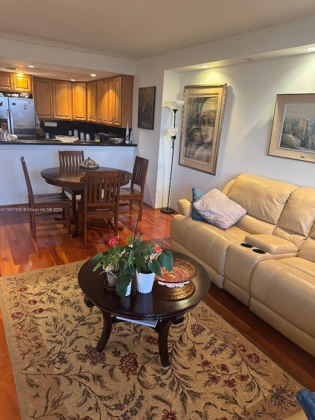20379 W Country Club Dr Unit 1937, Aventura, FL 33180 - living area with wood finished floors and recessed lighting