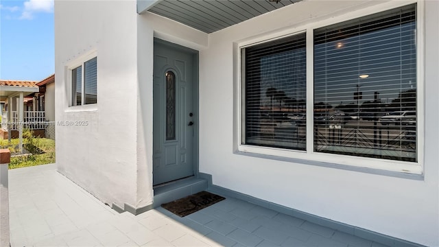 15 W 55th St, Hialeah, FL 33012 - property entrance with stucco siding