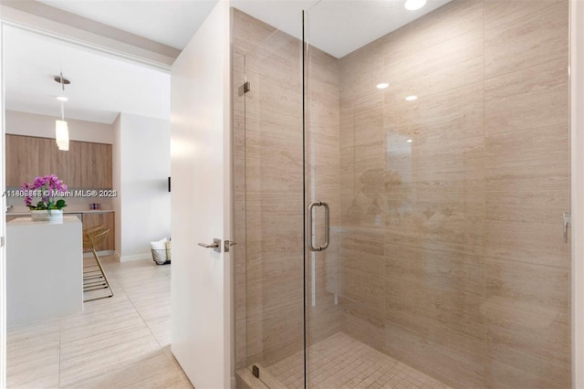 3900 Biscayne Blvd Unit N-905, Miami, FL 33137 - full bath featuring a shower stall and tile patterned floors