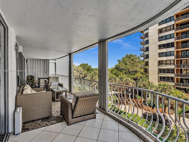 10155 Collins Ave Unit 408, Bal Harbour, FL 33154 - balcony featuring outdoor lounge area