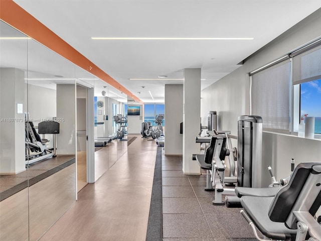 10155 Collins Ave Unit 408, Bal Harbour, FL 33154 - view of exercise room