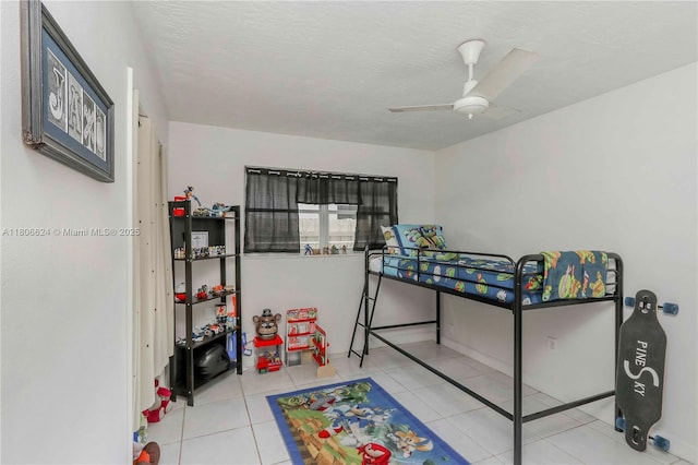 2001 NW 93rd Ln, Sunrise, FL 33322 - bedroom with tile patterned floors and ceiling fan