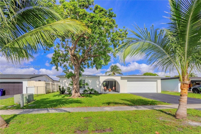 2001 NW 93rd Ln, Sunrise, FL 33322 - single story home featuring a garage, stucco siding, and asphalt driveway