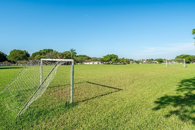 3700 Oak Ridge Ln, Weston, FL 33331 - view of yard with a sport area