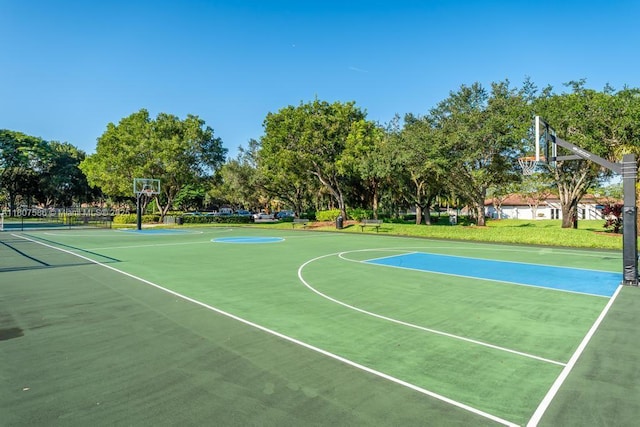 3700 Oak Ridge Ln, Weston, FL 33331 - view of basketball court with community basketball court