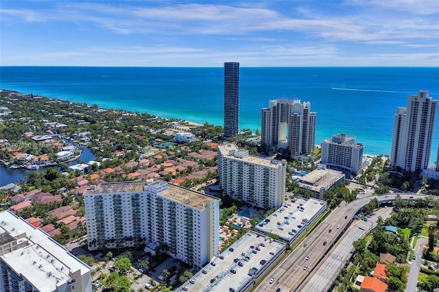 19380 Collins Ave Unit 718, Sunny Isles Beach, FL 33160 - view of urban area featuring a large body of water and a main thoroughfare
