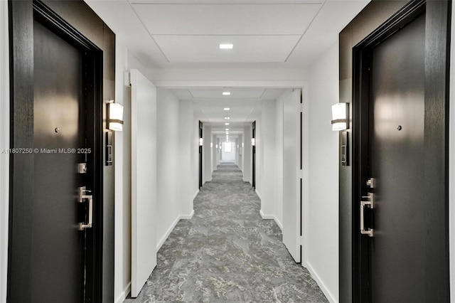 19380 Collins Ave Unit 718, Sunny Isles Beach, FL 33160 - hallway featuring baseboards