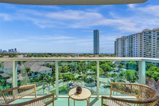 19380 Collins Ave Unit 718, Sunny Isles Beach, FL 33160 - balcony with a view of city