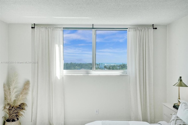 19380 Collins Ave Unit 718, Sunny Isles Beach, FL 33160 - bedroom with a textured ceiling