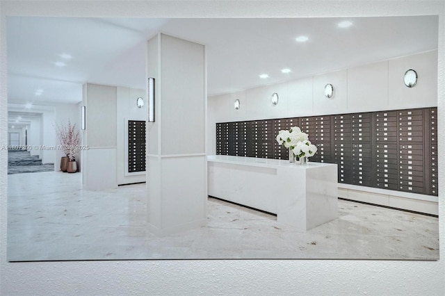 19380 Collins Ave Unit 718, Sunny Isles Beach, FL 33160 - view of home's community with mail area and recessed lighting