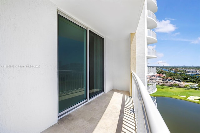 1755 E Hallandale Beach Blvd Unit 1604E, Hallandale Beach, FL 33009 - balcony with a water view and golf course view