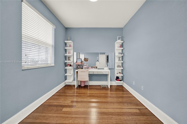 557 SE 37th Pl, Homestead, FL 33033 - office featuring wood finished floors and baseboards