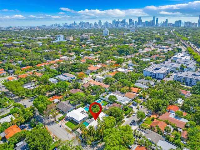 1895 SW 25th St, Miami, FL 33133 - view of property location featuring city skyline
